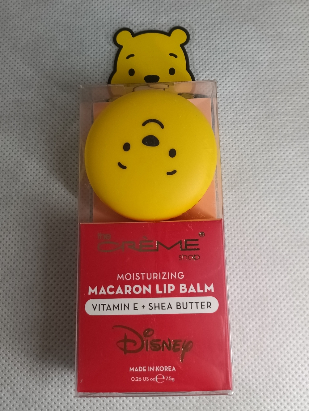 THE CREME SHOP X DISNEY WINNIE THE POOH YELLOW MACARON LIP BALM